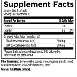 Alternative view of OMEGA 3 HI-PO