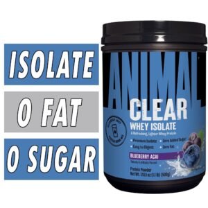 Animal Clear Whey Isolate Protein - Universal Nutrition