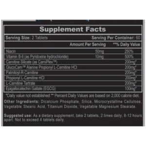 Alternative view of CarniFuel (CarniSlim) - Hi Tech Pharmaceuticals - Weight Loss - 120 Tablets