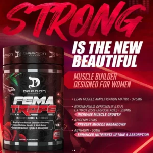 Alternative view of Fematrope - Dragon Pharma - 60 Capsules - Lean Muscle Growth