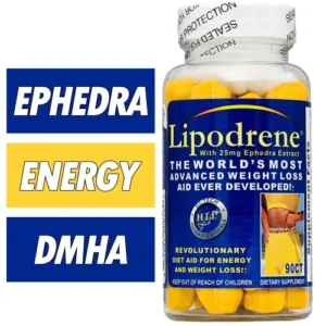 Lipodrene® with Ephedra - Hi-Tech Pharmaceuticals - 90 Tablets - Fat Burner